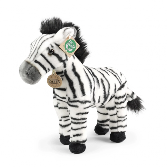 Rappa plyšová zebra stojaca eco-friendly 30 cm