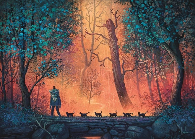 Puzzle Inner Mystic: Prechádzka Lesom 1000 Dielikov