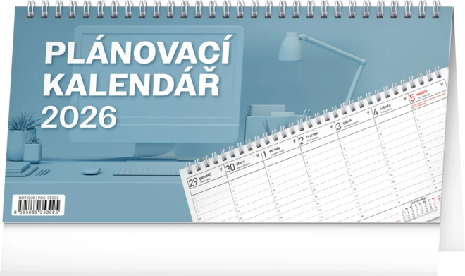 Stolový plánovací kalendár 2026