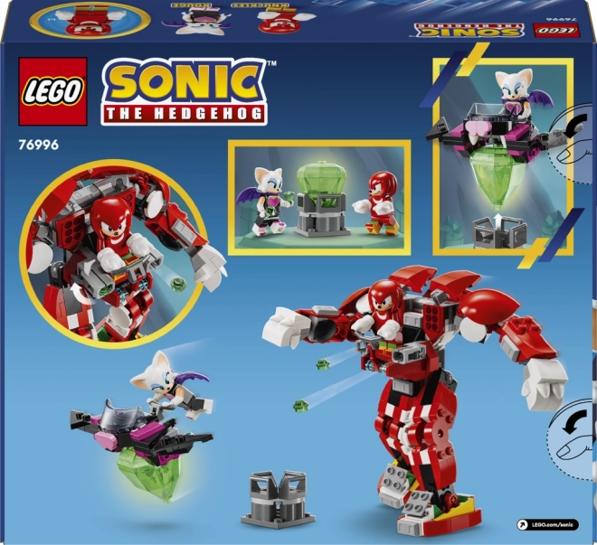 LEGO Sonic the Hedgehog Knuckles a jeho robotický strážca