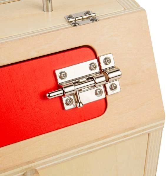 Bigjigs Toys Aktivita tabuľa Domček pre deti