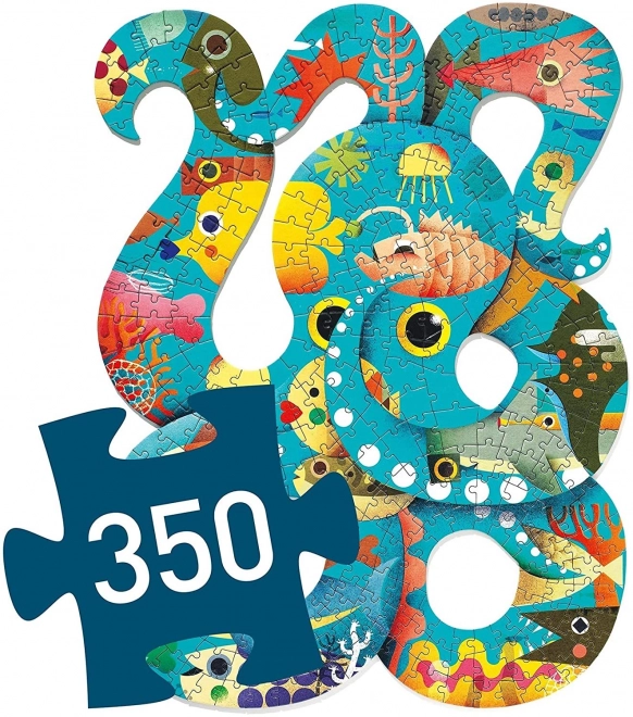 Vonkajšie puzzle Chobotnica 350 dielikov