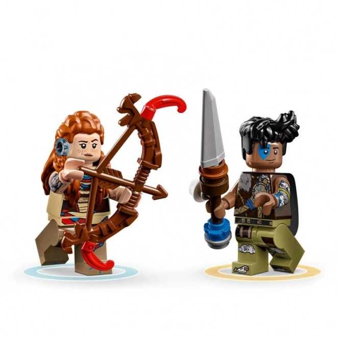 Lego Horizon Aloy a Varl proti krabohyzdu a kliešťozubu
