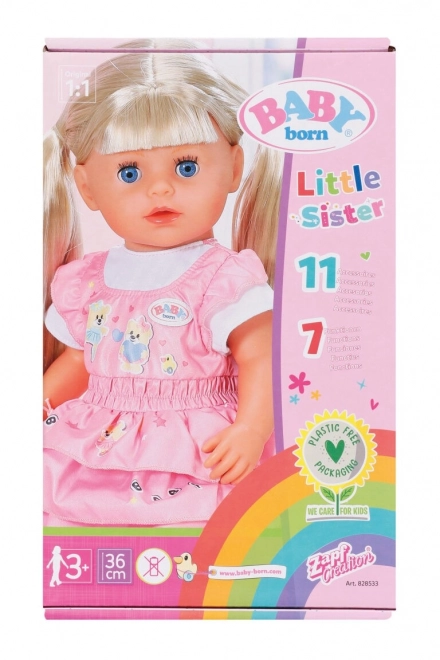 Bábika Baby Born - Baby sestra 36 cm