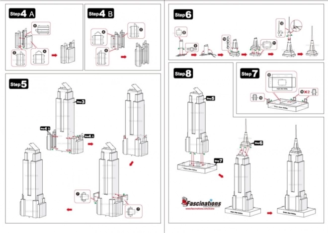 3D puzzle Empire State Building