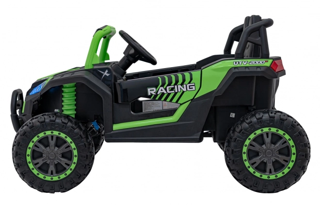 Detské elektrické auto Buggy UTV 2000M Racing Zelené