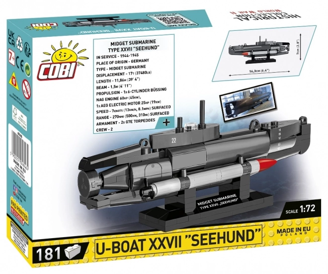 Kocky U-Boat XXVII Seehund