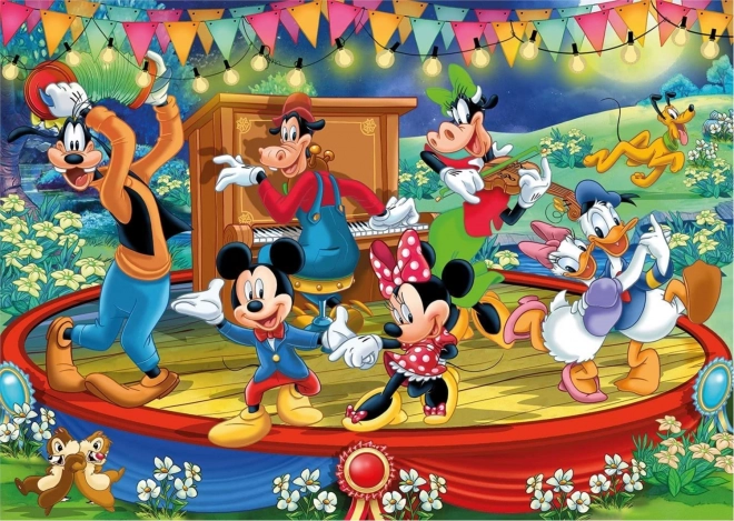 Clementoni Puzzle Mickey a Priatelia 2x60 dielikov