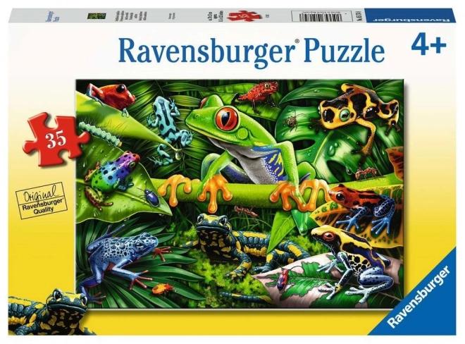 Ravensburger Puzzle Úžasní obojživelníci