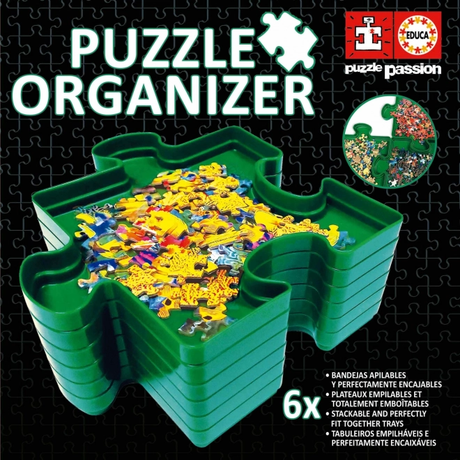 Organizér na puzzle