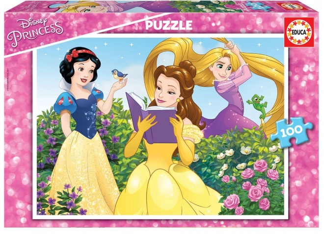 Puzzle Disney Princezné: Snehulienka, Bella a Locika 100 dielikov