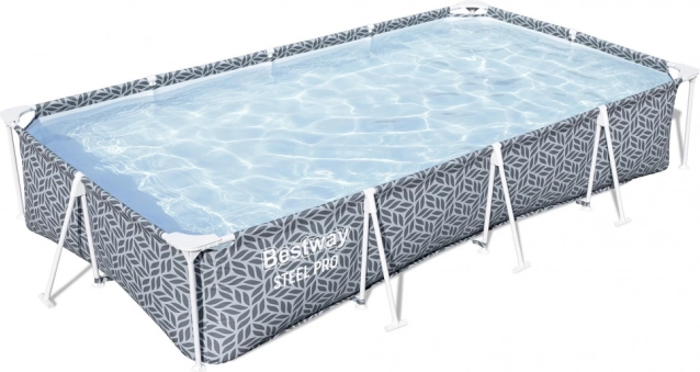 Obdĺžnikový bazén s konštrukciou Bestway Steel Pro 366 x 201 x 66 cm