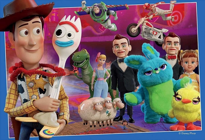 Ravensburger puzzle Toy Story 4: Woody a Forky