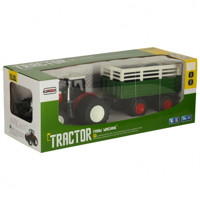 RC traktor s prívesom