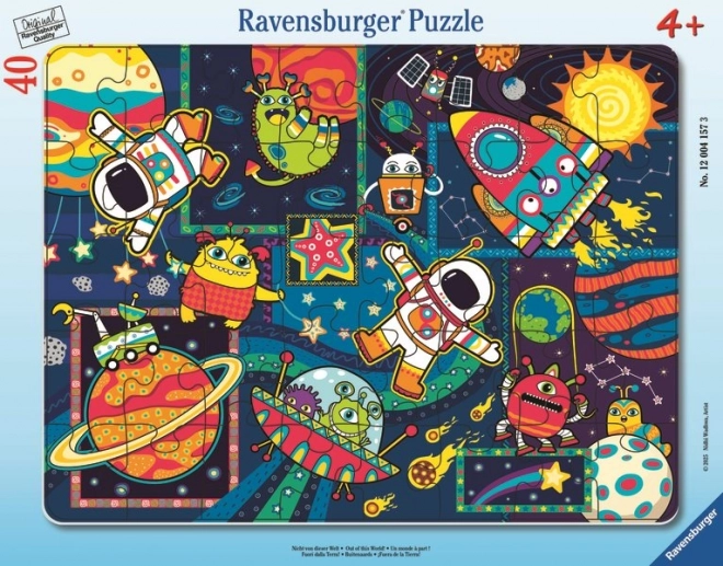 Puzzle Nevyzpytateľný vesmír 40 dielikov