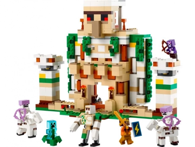 Lego Minecraft pevnosť železného golema