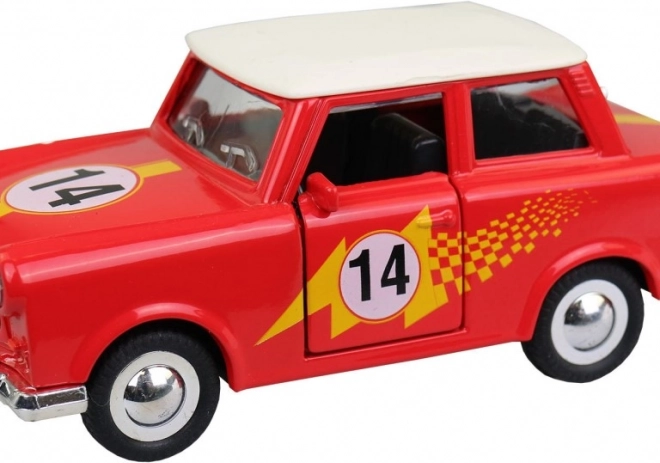 Trabant kovové autíčko, 12 cm