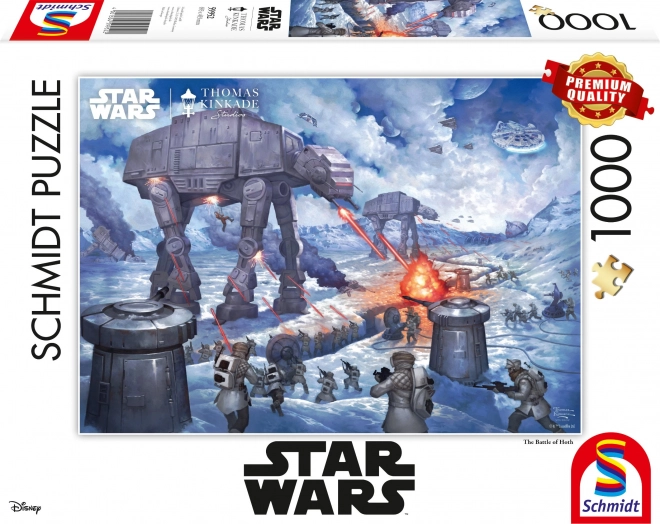 Puzzle Star Wars: Bitka o planétu Hoth 1000 dielikov