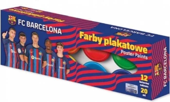 Temperové farby ASTRA FC BARCELONA 12×20 ml