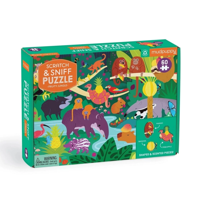 Scratch & Sniff: banán, ananás a mango