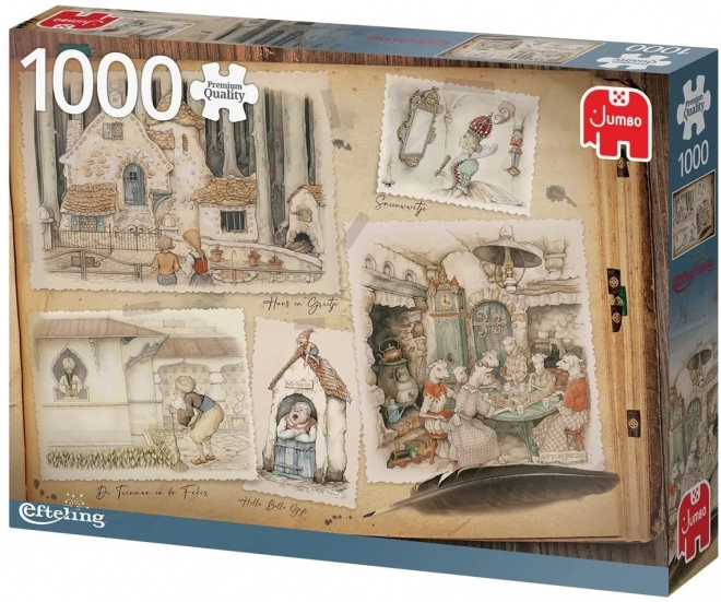 Jumbo puzzle kniha rozprávok Efteling 1000 dielikov