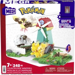 Stavebnica Pokémon vidiečny veterný mlyn