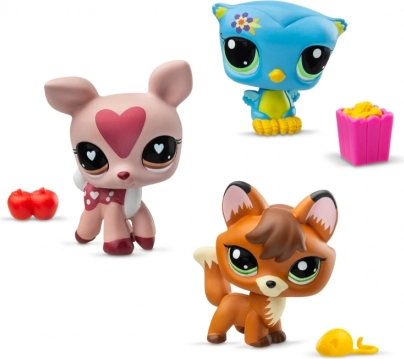 Littlest Pet Shop 3 figúrky - rôzne druhy