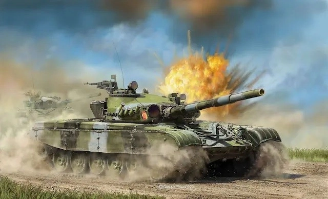 Model tanku T-72 M1 1/72