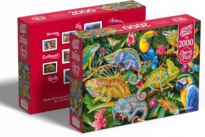 Puzzle Úžasní chameleoni 2000 dielikov