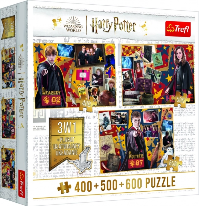 Puzzle Harry Potter: Ron, Hermiona a Harry