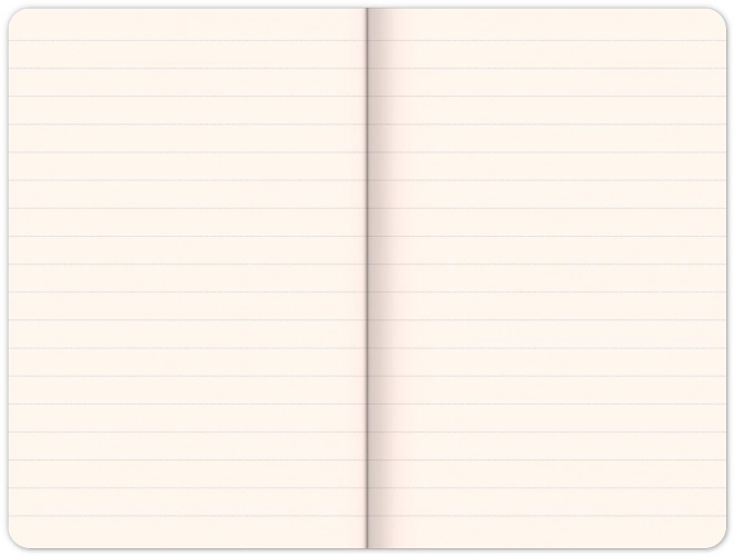 Notique hardy hnedý linkovaný notes 13 x 21 cm