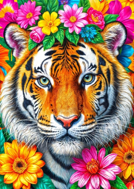 ENJOY Puzzle Prúžky a Kvety 1000 Dielikov