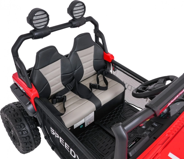 Komfort a bezpečie pre dvoch pasažierov