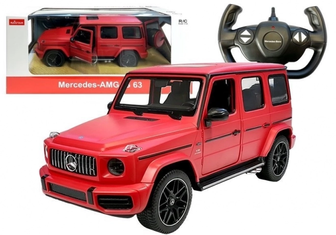 Mercedes G63 Rastar R/C na diaľkové ovládanie – Červená
