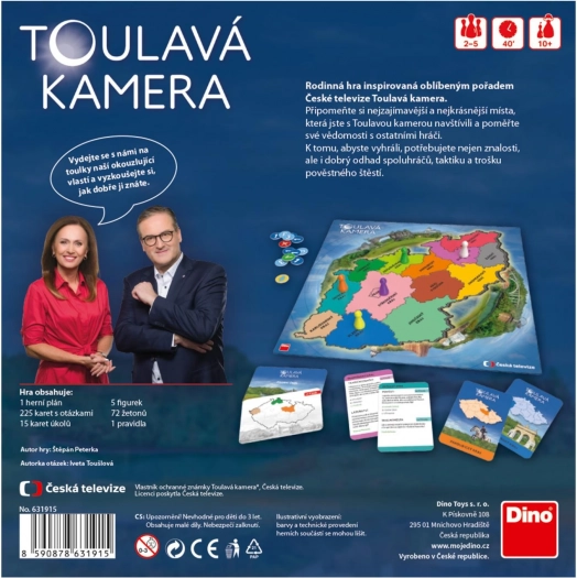 Toulavá Kamera - Rodinná Spoločenská Hra