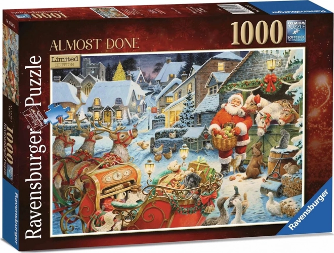 Ravensburger Puzzle Téměř Hotovo 1000 Dielikov