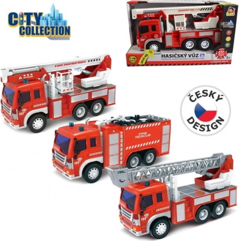 Hasičské auto City Collection na batérie