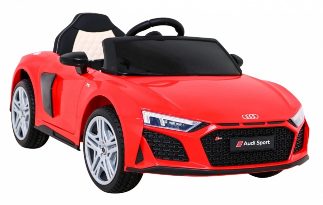 Elektrické autíčko Audi R8 Biele – Červené