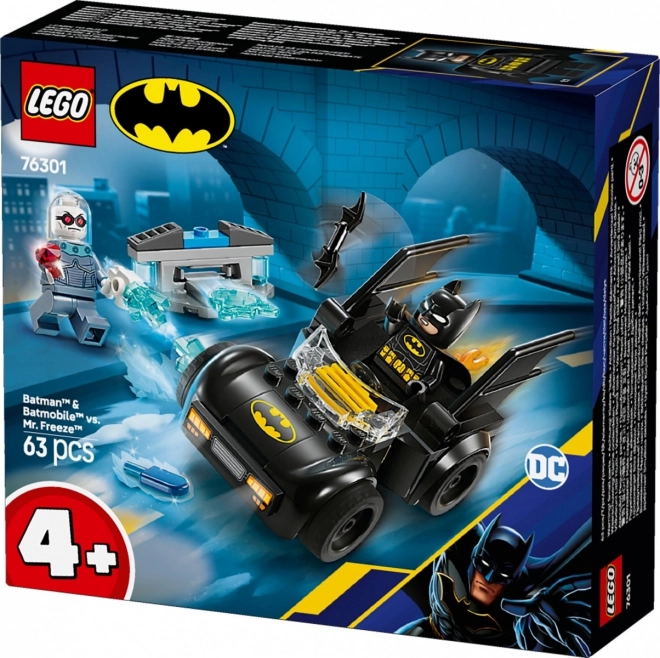 Lego super hrdinovia Batman a Batmobil proti Mr. Freeze