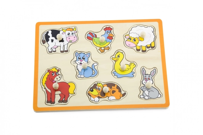 Drevené puzzle Farma zvierat Viga