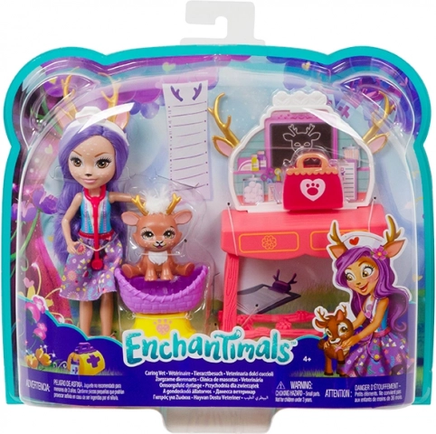 Enchantimals tematické balenie bábika so zvieratkami a doplnkami