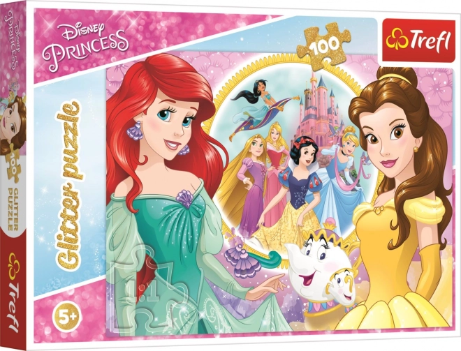 Puzzle 100 dielikov - Spomienky Belli a Ariel od Disney Princeznej