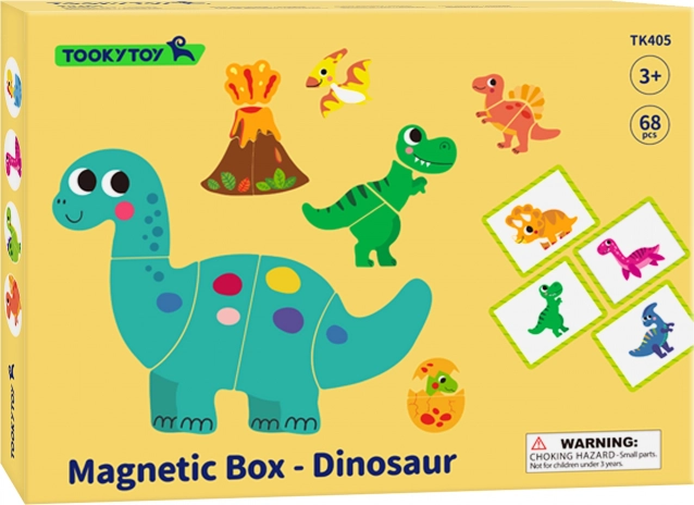 Magnetická skladačka dinosaury od Tooky Toy
