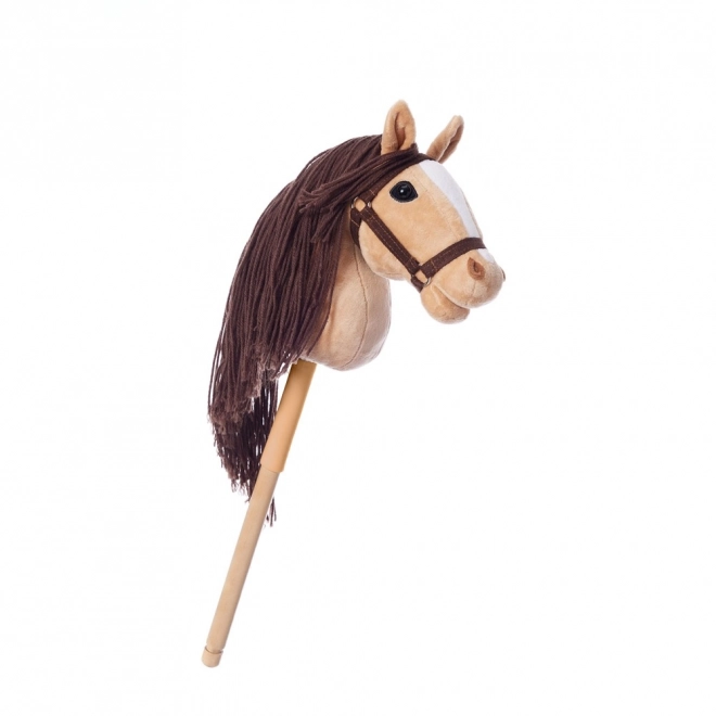 Kôň na tyči Hobby Horse béžový