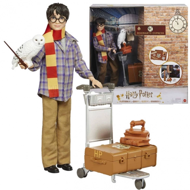 Mattel Lalka Harry Potter na peróne so sovou Hedwigou