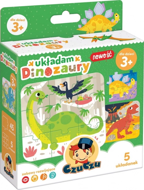 Dinozaury puzzle 45 dielikov