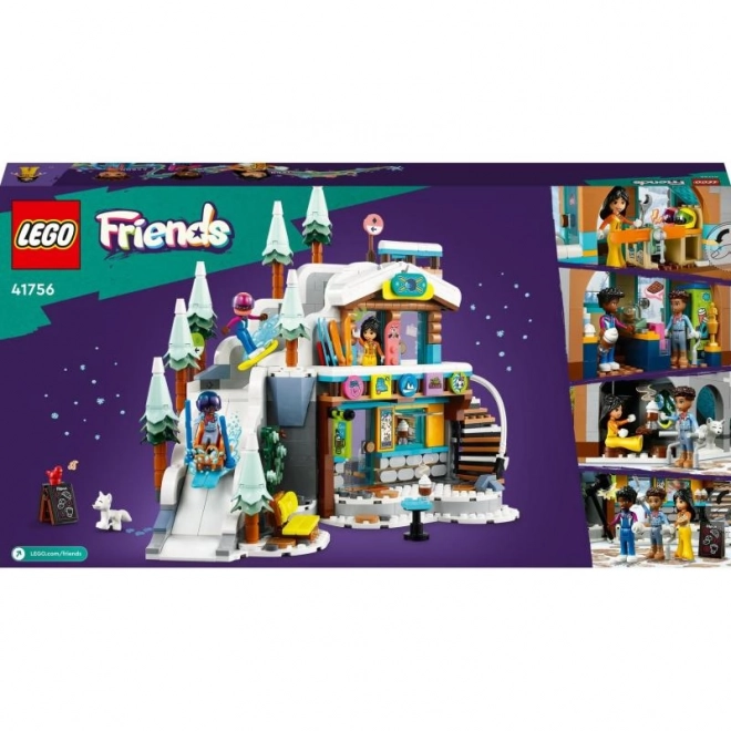 LEGO Friends Lyžiarsky svah a kaviareň