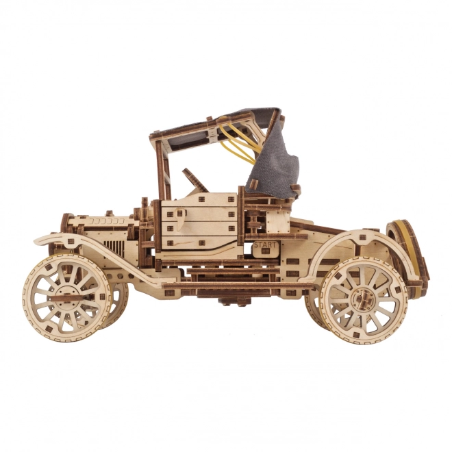 Ugears 3D Drevené Mechanické Puzzle Historický Automobil