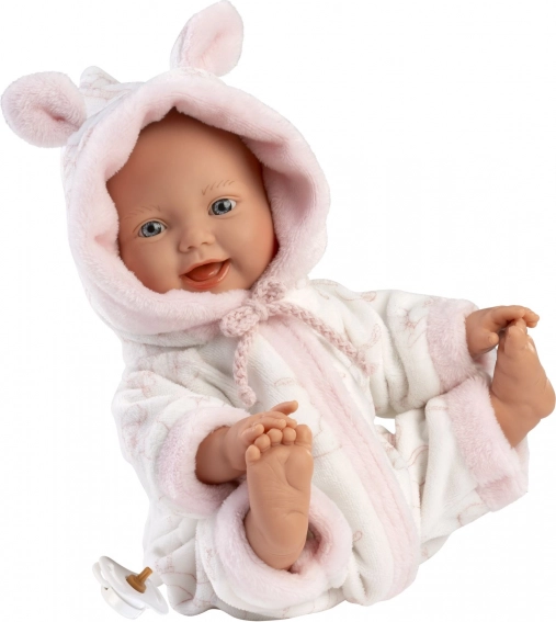 Llorens Little Baby realistická bábika bábätko s mäkkým látkovým telom