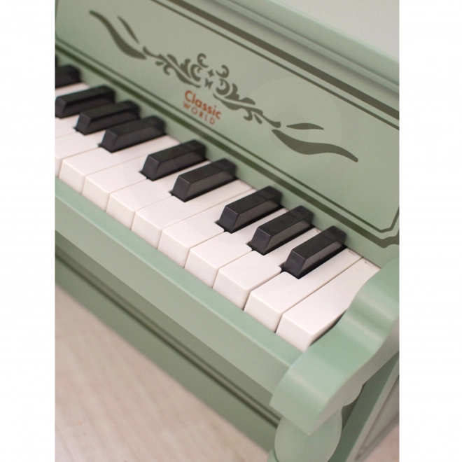 Drevené pianinko Classic World s učebnicou